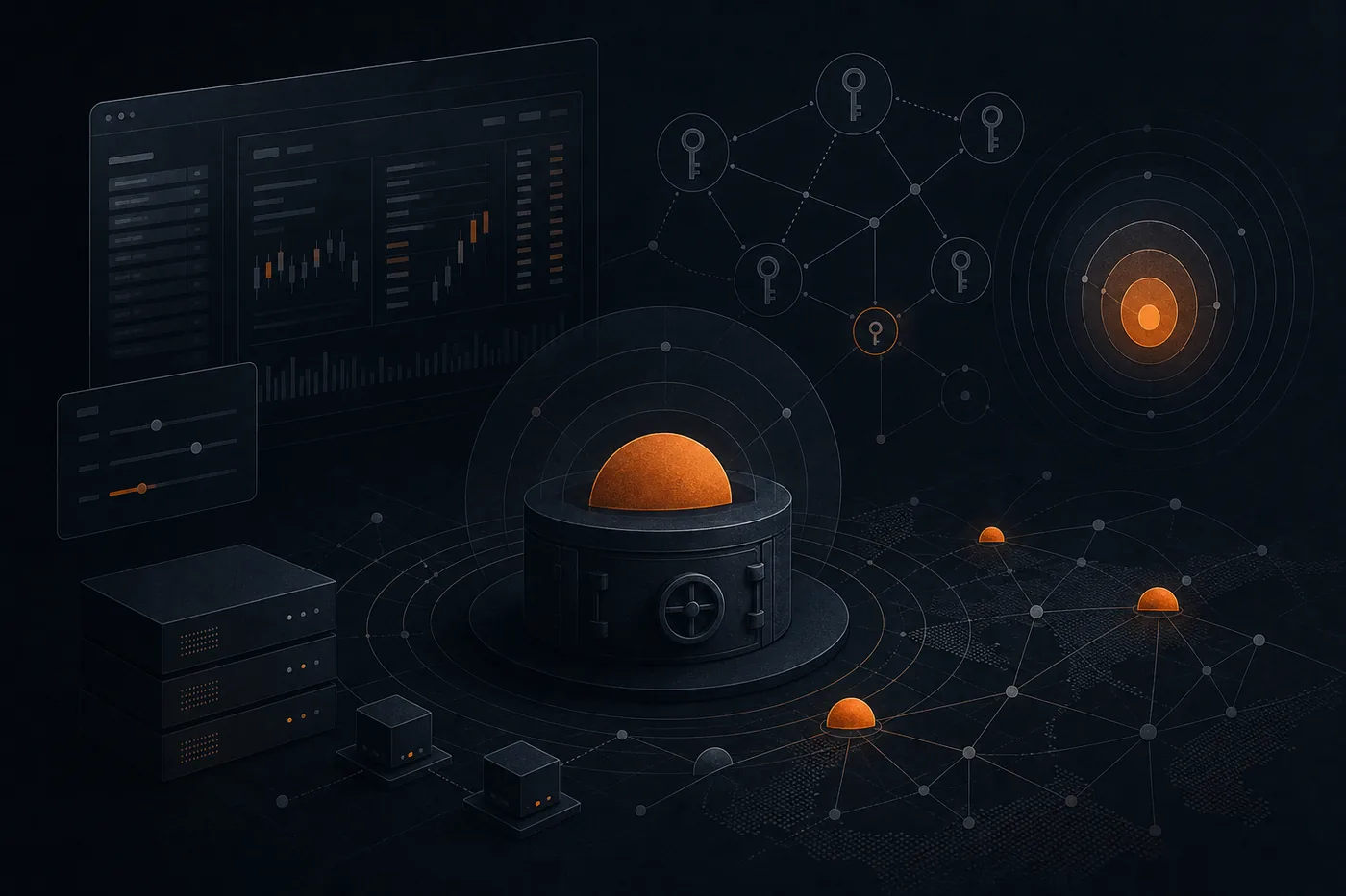 Haveno 1.6.0 illustrerad som säker peer-to-peer-handel med Monero, nyckelringar, Tor och lokal nod